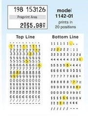 Monarch 1142 Price Guns - 2 Line - American Price Mark
