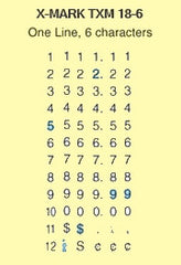 X-Mark TXM 18-6 Price Guns - 1 Line - American Price Mark