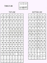 X-Mark TXM 21-86 Price Guns - 2 Line - American Price Mark