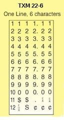 X-Mark TXM 22-6 Price Guns - 1 Line - American Price Mark