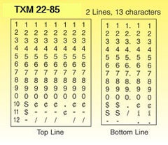 X-Mark TXM 22-85 Price Guns - 2 Line - American Price Mark