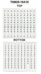 X-Mark TXM 25-10A10 Price Guns - 2 Line - American Price Mark