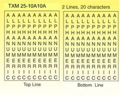 X-Mark TXM 25-10A10A Price Guns - 2 Line - American Price Mark