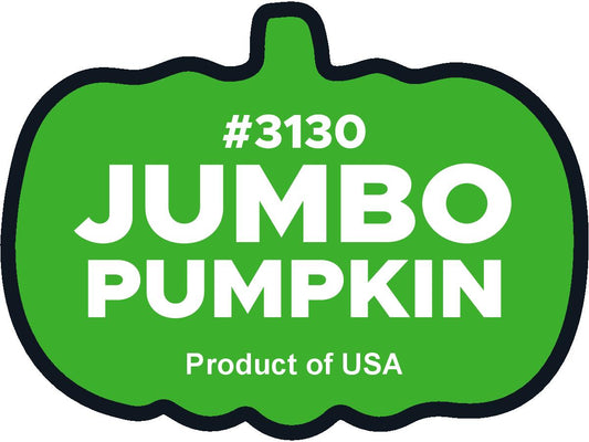 Jumbo Pumpkin 3130 PLU Labels