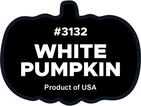 White Pumpkin 3132 plu labels