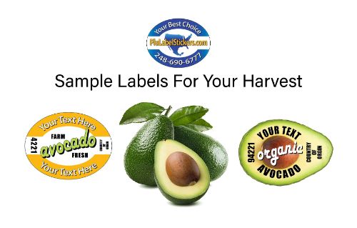 Custom Produce stickers