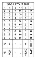 Garvey 37-6, 37-7 Promo Price Guns-1 Line BOLD - American Price Mark 