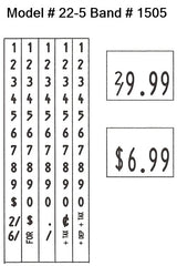 Garvey 22-5 Promo Price Guns - 1 Line BOLD - American Price Mark 