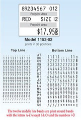 Monarch 1153 Price Guns - 3 Line - American Price Mark 