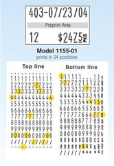 Monarch 1155 Price Guns - 2 Line - American Price Mark 