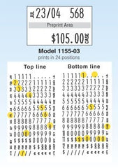 Monarch 1155 Price Guns - 2 Line - American Price Mark 