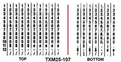X-Mark TXM 25-107 Price Guns - 2 Line - American Price Mark 