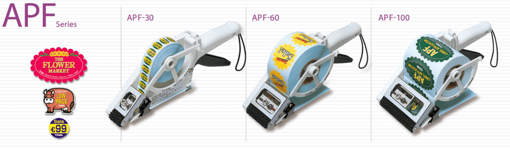 AP65-30 - Hand-Held Label Applicator Machine (Up to 1.2 inch wide) -  Packaging Tools