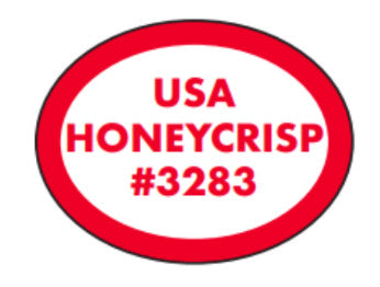 USA Honeycrisp Apple PLU labels 3283